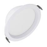 Ledvance Downlight LED Comfort Ópalo Aluminium Blanco 18W 2160lm 180D - 930-940 CCT | 160mm - Recorte 150mm - IP44 - Mejor Reproducción De Color - Zigbee Regulable 