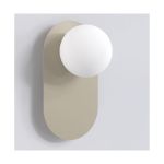 Emibig Pared y Luz de techo Viva Acero Marrón | Apta para 1x G9 - Max 8W