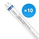 Multipack 10x Philips Tubo LED T8 MASTER (HF) Ultra Output 16W 2350lm - 830 Luz Cálida | 120cm - Reemplazo 36W
