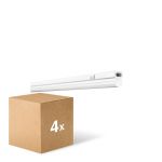 Multipack 4x Ledvance Pantalla LED Linear Compacto Cambiar 8W 800lm - 830 Luz Cálida | 60cm
