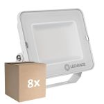 Multipack 8x Ledvance Proyector LED Compacto Blanco 50W 5000lm 100D - 865 Luz de Día | IP65 - Simétrico 
