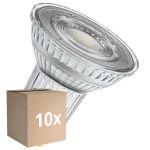 Multipack 10x Ledvance Foco LED GU10 PAR16 6.1W 575lm 60D - 927 Luz Muy Cálida | Mejor Reproducción De Color - Regulable - Reemplazo 80W
