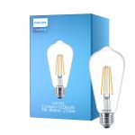 Philips Corepro LED Bulbo E27 Edison con Filamento Clara 7W 806lm - 827 Luz muy Cálida | Reemplazo 60W