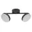 Ledvance LED Decor Foco Moon Acero Negro 10W 560lm - 830 Luz Cálida