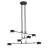 Emibig Colgante De Luz Modus Acero Negro | Apta para 6x GX53 - Max 12W