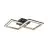 Eglo Luz de techo Calliera Acero Negro Oro 18.4W 2500lm - 840 Blanco Frio | IP20 - Regulable 