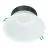Philips Downlight LED Coreline DN142B Aluminium Blanco 11W 1200lm 60D - 830 Luz Cálida | Recorte 155mm - IP20 - Regulable - Blanco Reflector - Emergency