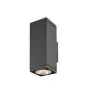 SLV Theo Pro L Luz De Pared Aluminium Antracita 10W 1200lm - 827 Luz Muy Cálida | Al Aire Libre - IP65