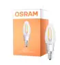 Osram Superstar Classic LED E14 Vela Con Filamento Clara 4W 470lm - 822-827 Dim To Warm | Regulable - Reemplazo 40W