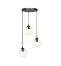 Emibig Colgante De Luz Istar Acero Negro | Apta para 3x E27 - Max 10W