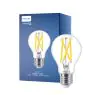 Philips Master LED E27 Pera Con Filamento Clara 7.2W 1055lm - 922-927 Dim To Warm | Mejor Reproducción De Color - Regulable - Reemplazo 75W