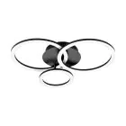 Eglo Luz de techo Parrapos-Z Acero Negro 11W 4300lm - 830-865 Ajustable Blanco | IP20 - Zigbee Regulable
