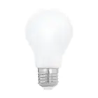 Eglo LED E27 Pera Mate 7W 806lm - 820-830 Ajustable Blanco | Regulable - Reemplazo 60W